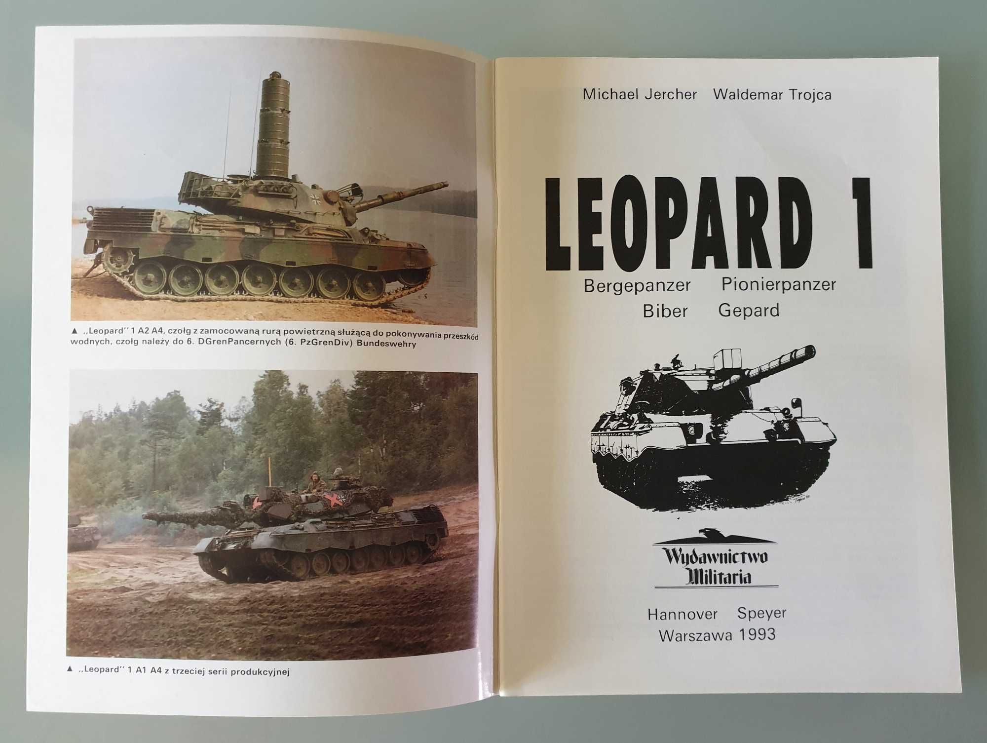 Militaria, monografia nr 9 - Leopard 1, Jercher, Trojca