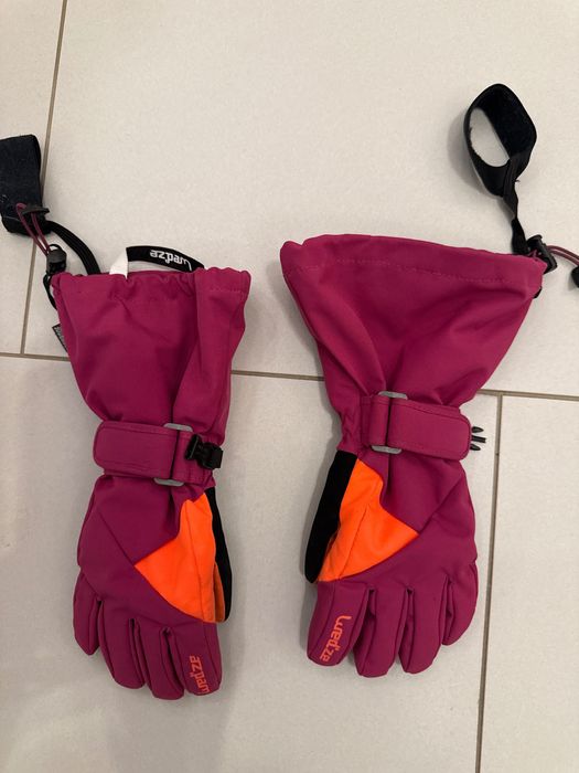 Rękawiczki narciarskie dziewczęce 8 lat