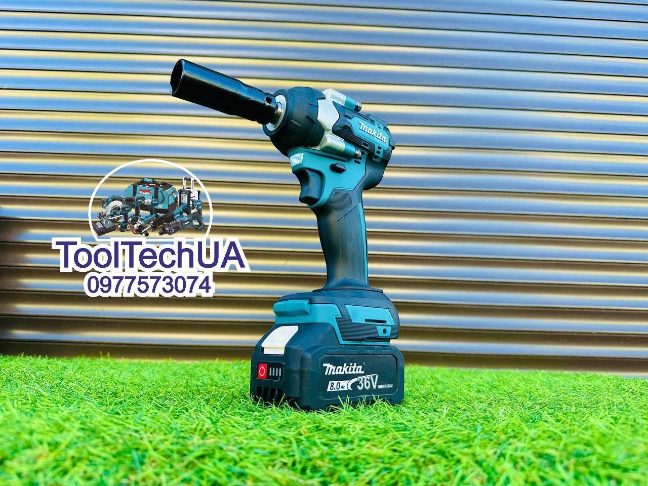 Акумуляторний Гайковерт 2/1 Makita DTW500 з набором інструментів 36V8A