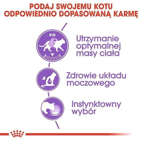 Karma w sosie dla kotów po kastracji lub sterylizacji Royal Canin 85g