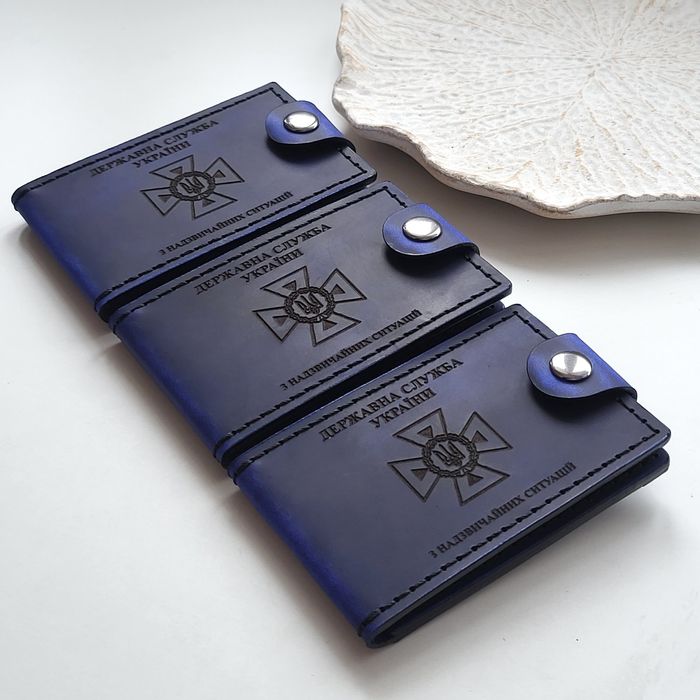 Шкіряні обкладинки для поастикого посвідченя ДПСУ, ДСНС, Військовий,