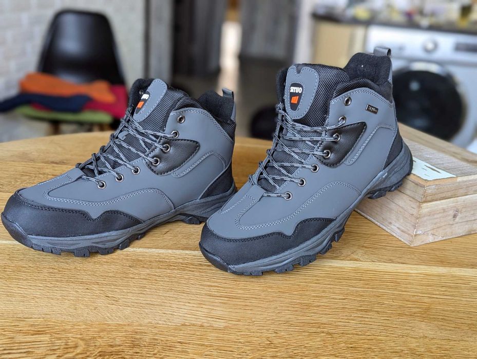 ЧОловічі Термо зимові черевики кросівки ТЕПЛІ і міцні Ботинки термо