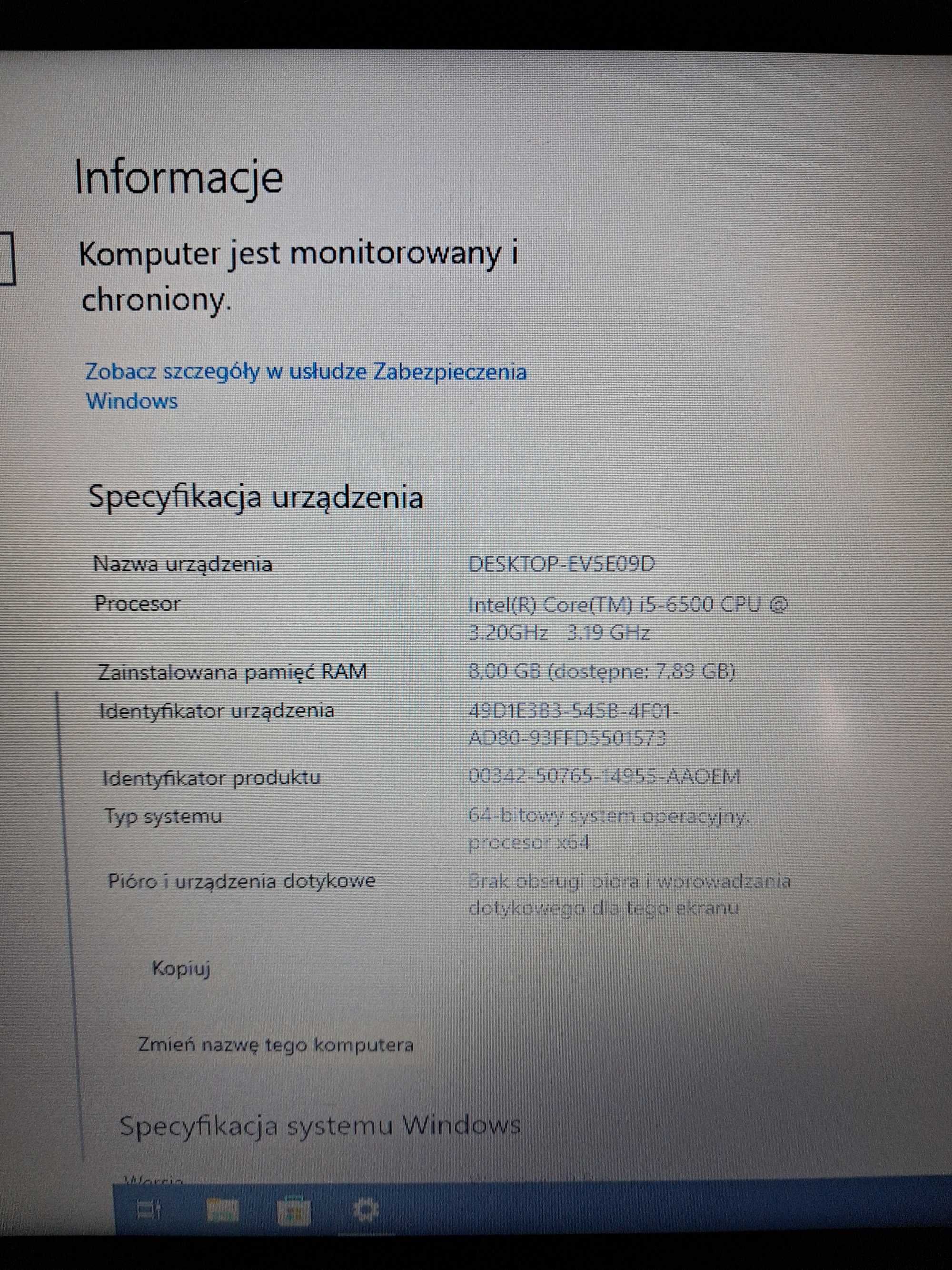 Komputer DELL i5 OptiPlex3050