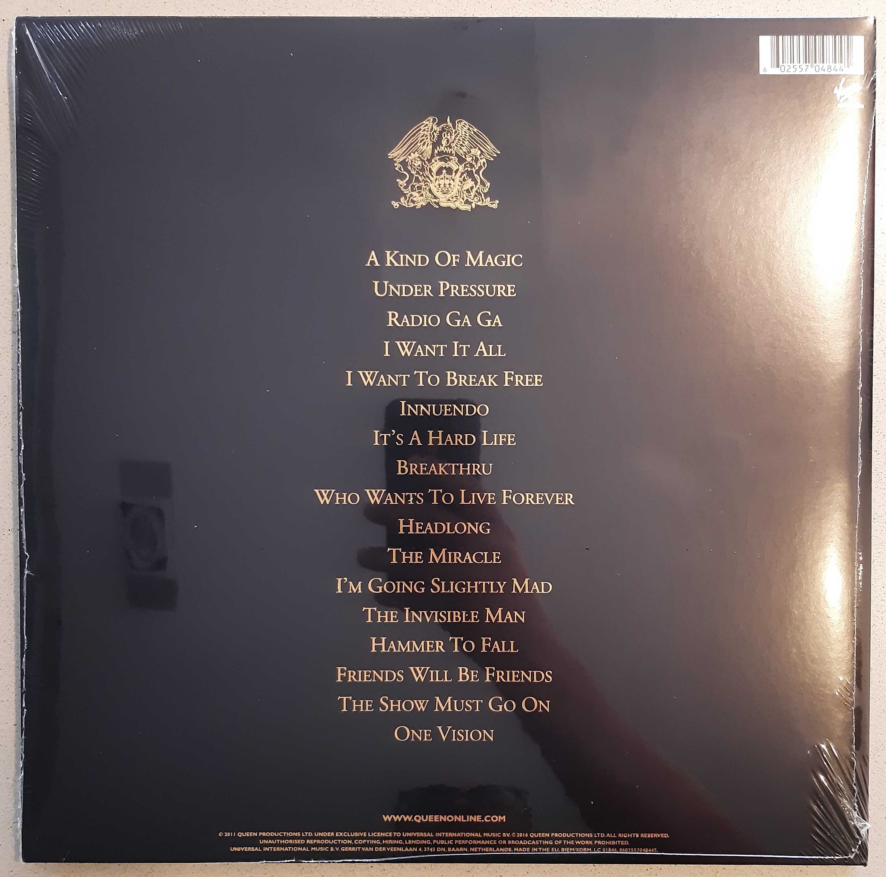 Queen Greatest Hits II Winyl Vinyl 2LP nowa w folii 180gr