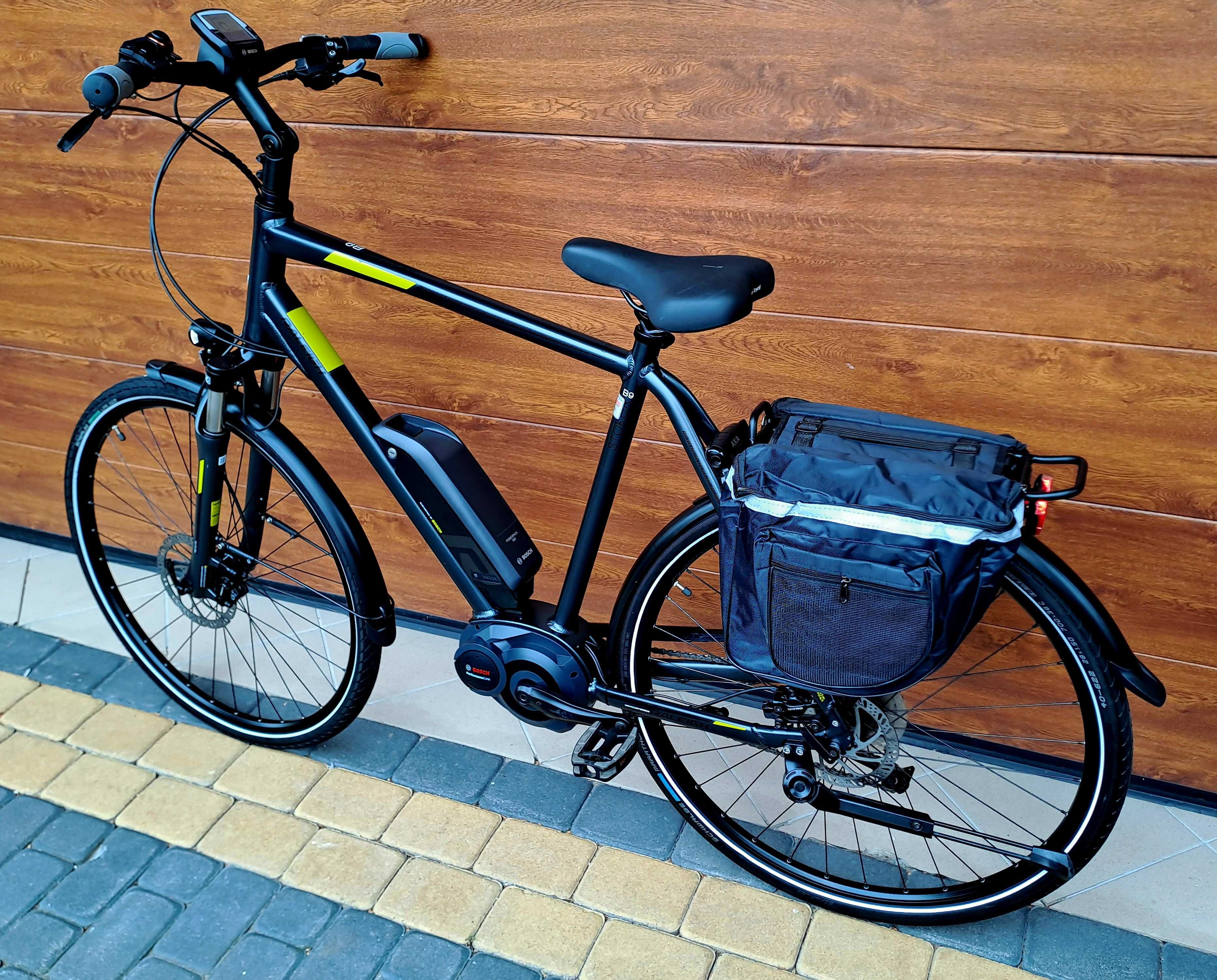 Rower elektryczny RALEIGH STOKER B9 silnik  Bosch wysoka rama H60