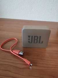 Coluna JBL GO2 Champagne