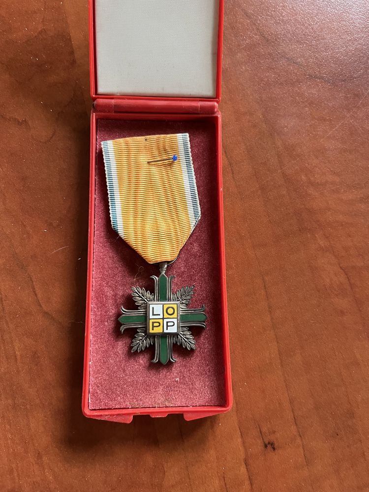 Medal krzyż LOPP