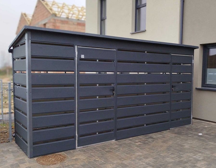 Wiata Śmietnikowa Panelowa HIT PROMOCJA Transport i montaż