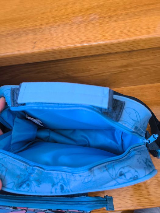 Conjunto escolar mochila+lancheira+estojo STITCH