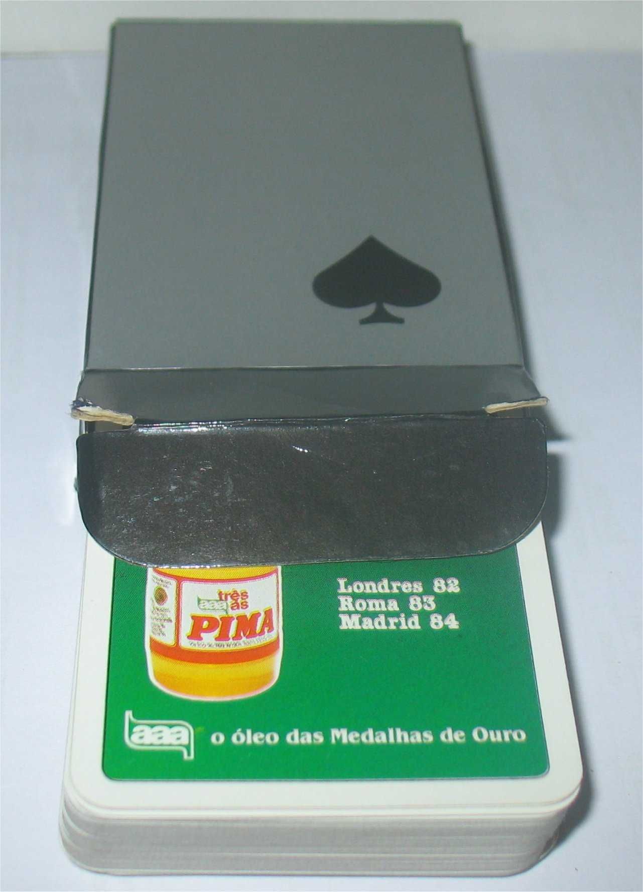 Litografia Maia - Baralho de Cartas - Promocional Óleo Pima