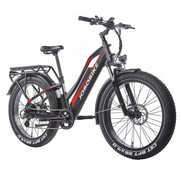 Rower elektryczny Robin - fatbike, niski przekrok, solidny, raty 0%