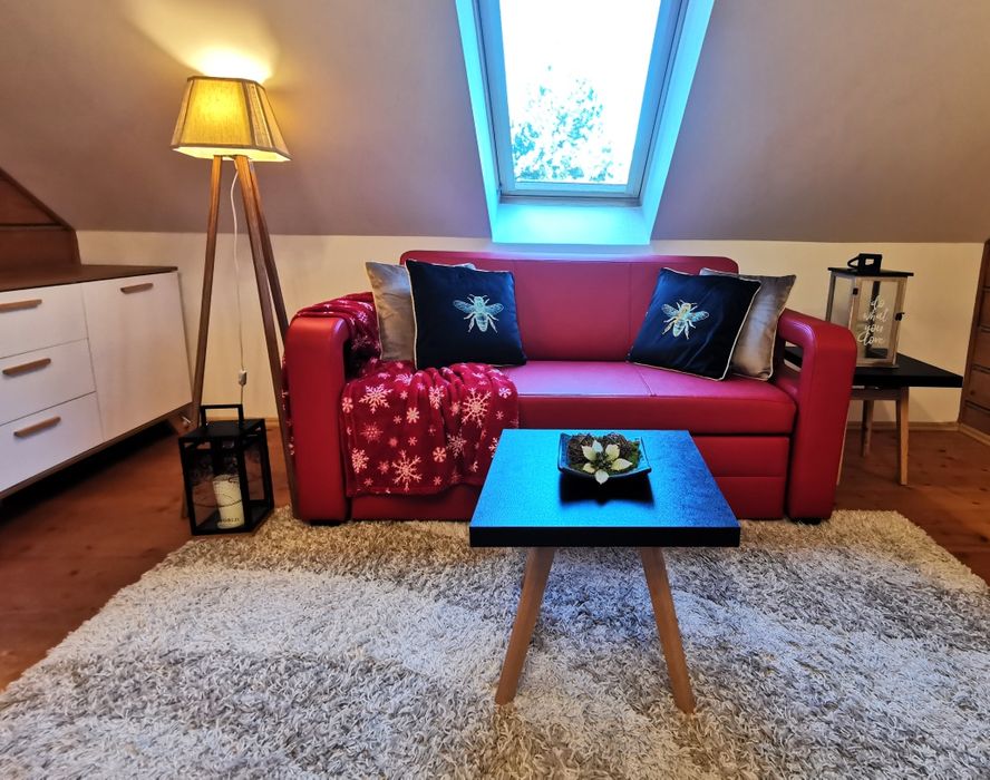 -55% Piękna sofa rozkładana z funkcją spania