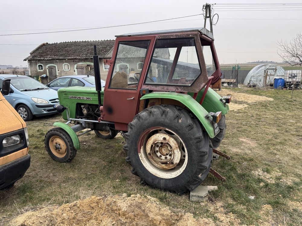 Ciągnik C-360 po remoncie
