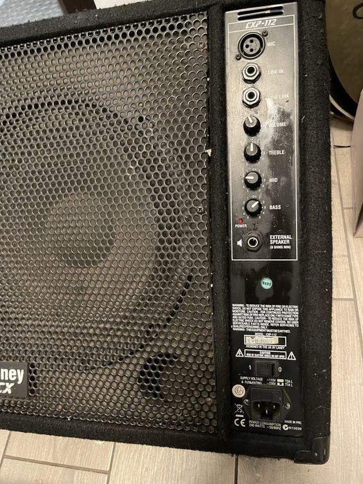 Odsluchy aktywne Laney CXP 112 i CP 12