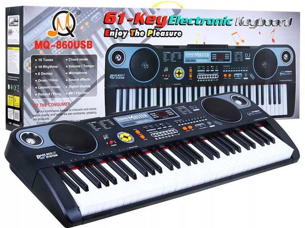 Keyboard dla dzieci Organy do nauki gry MQ-860USB