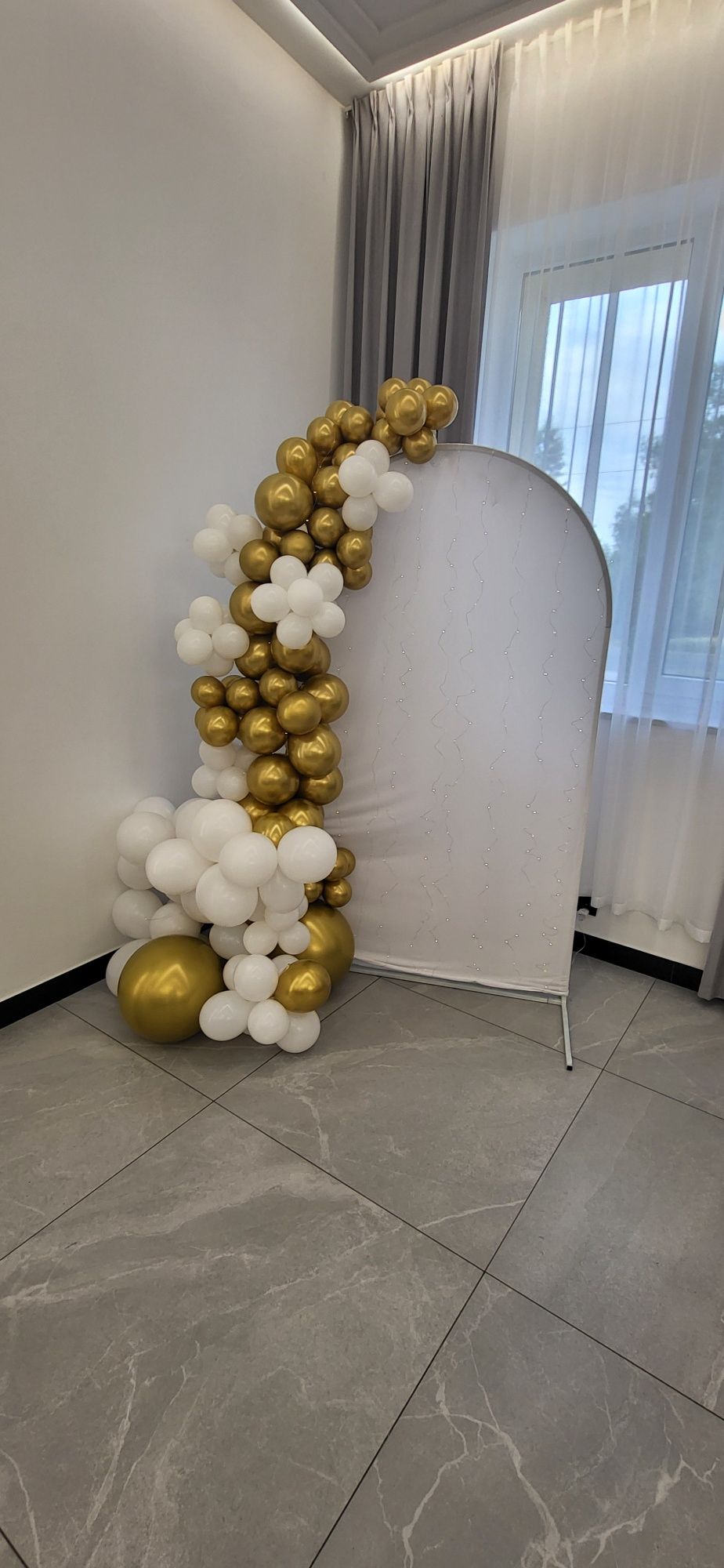 Ścianka z balonów