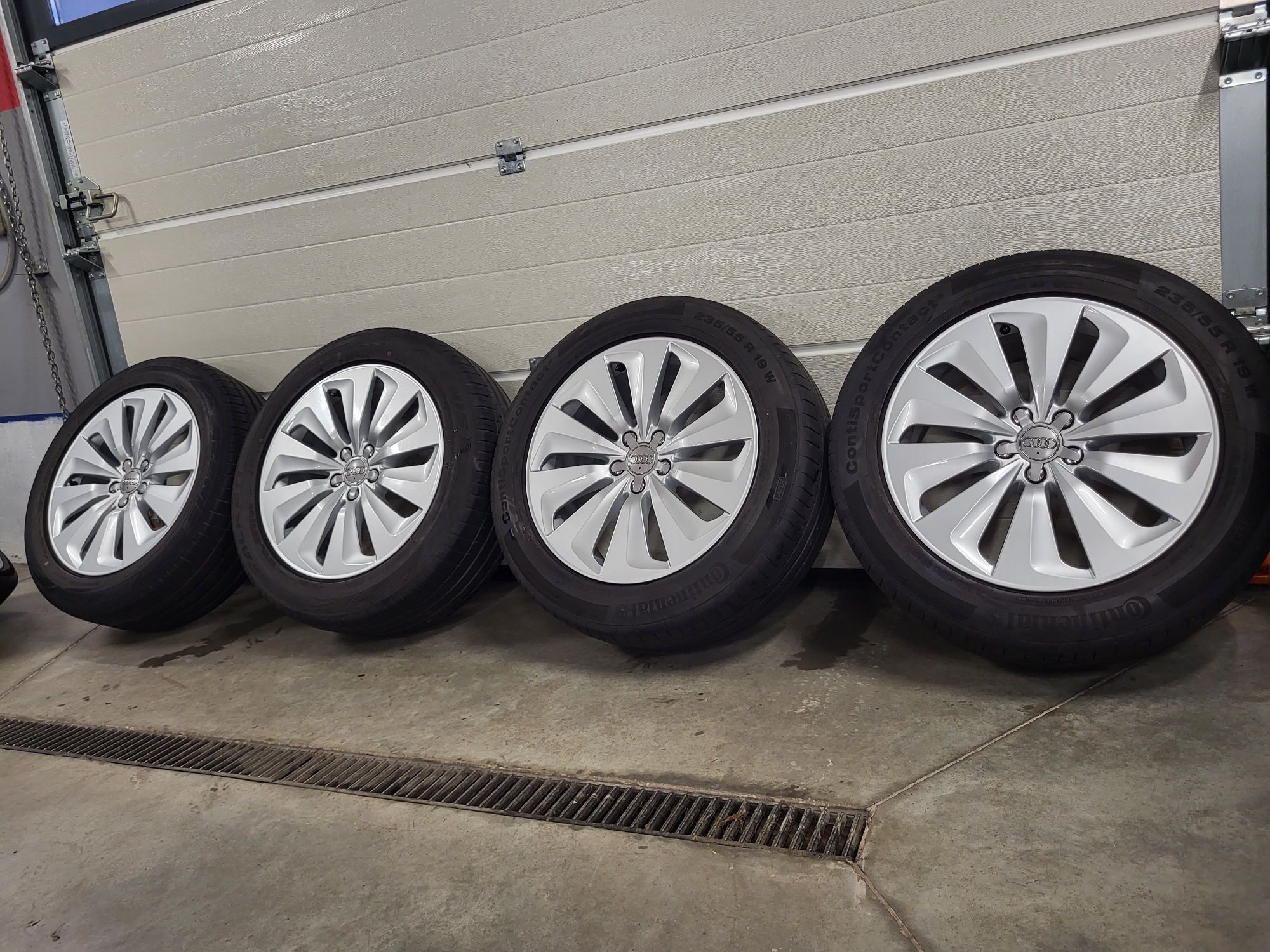 Koła LATO 19" 5x112 ET39 Audi Q5 8RO ŁADNY KOMPLET!  S-LINE !