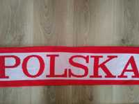 Szalik kibica z napisem  Polska