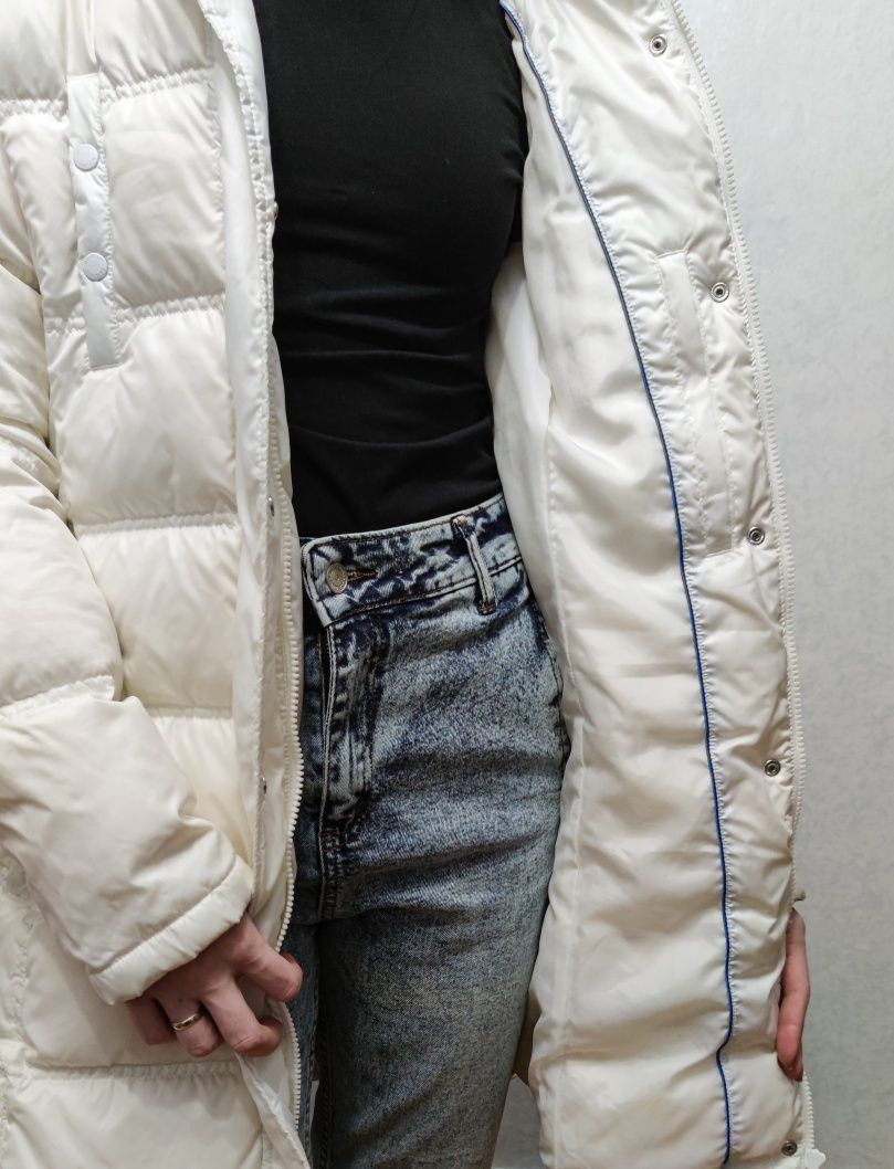 Женский оригинальный пуховик Adidas. Зимняя куртка.