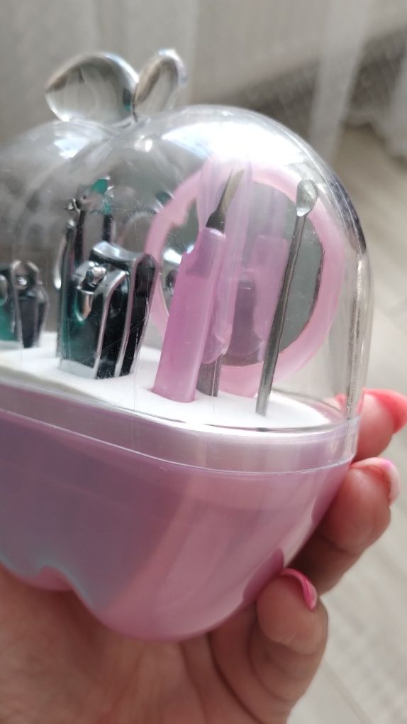 Przybornik do pielęgnacji paznokci pedicure manicure nowy