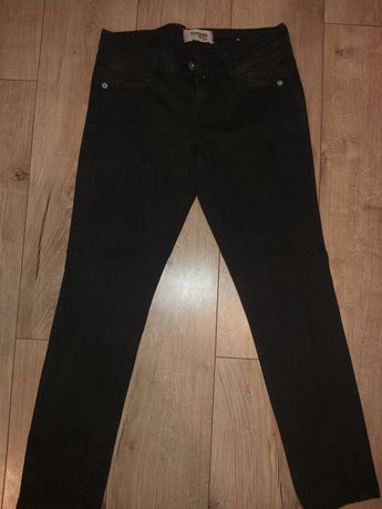 Czarne jeansy rurki Firetrap rozm M