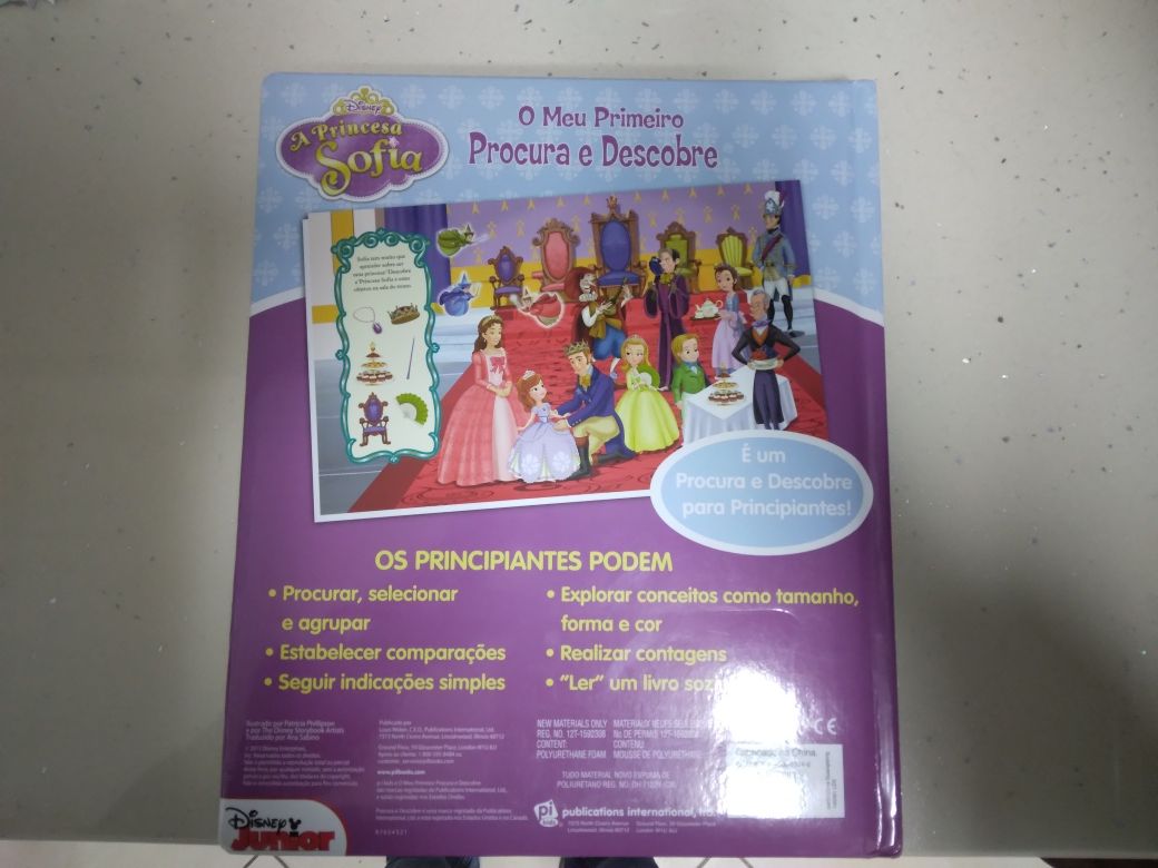 Livro " A princesa Sofia"