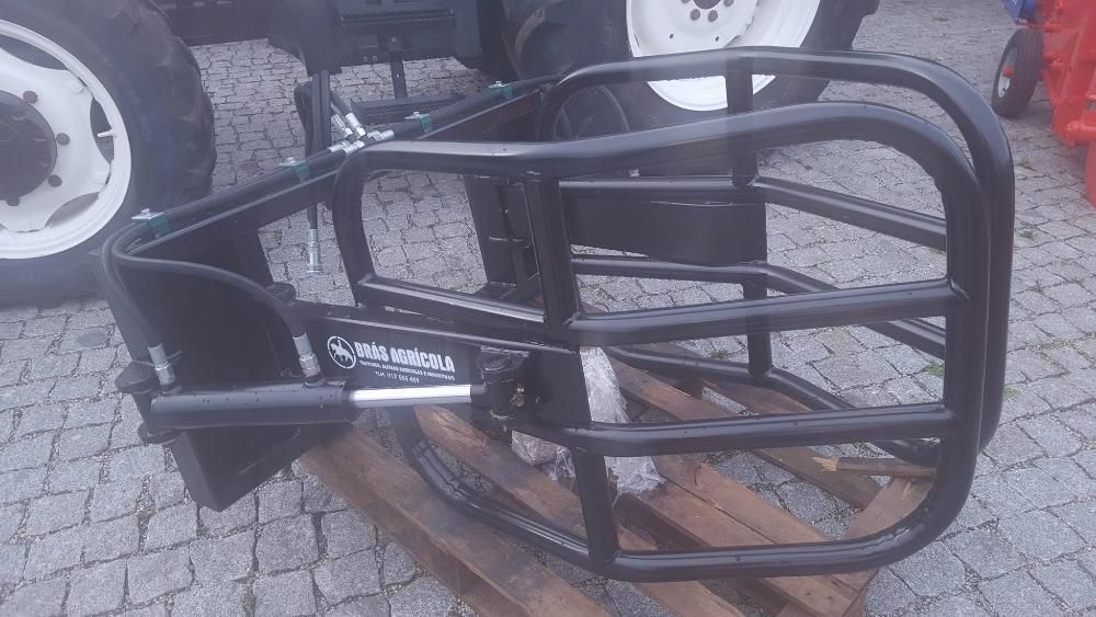 Pinça porta rolos nova para carregador frontal