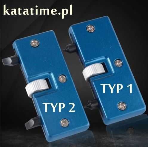 Klucz przyrząd do otwierania odkręcania dekli zegarków TYP 2