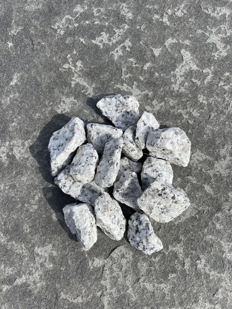 Kamień DALMATYŃCZYK Szary Grys Granitowy 8-16, 16-22 Kamień Ogrodowy