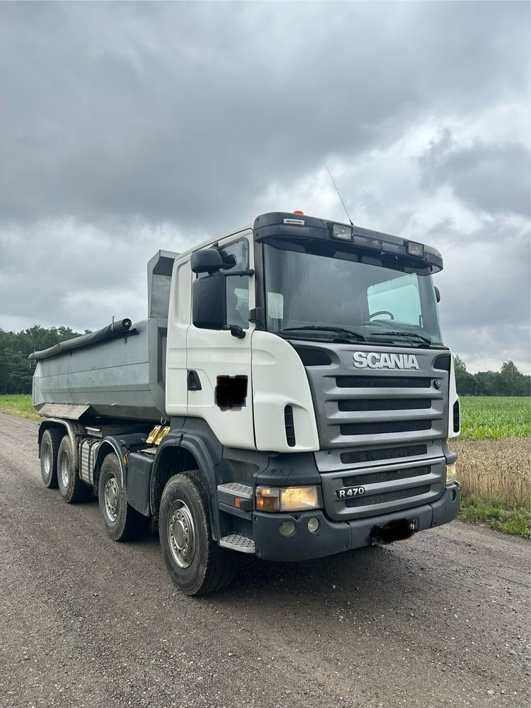 Scania R470, wywrotka 8x4, 2006 rok
