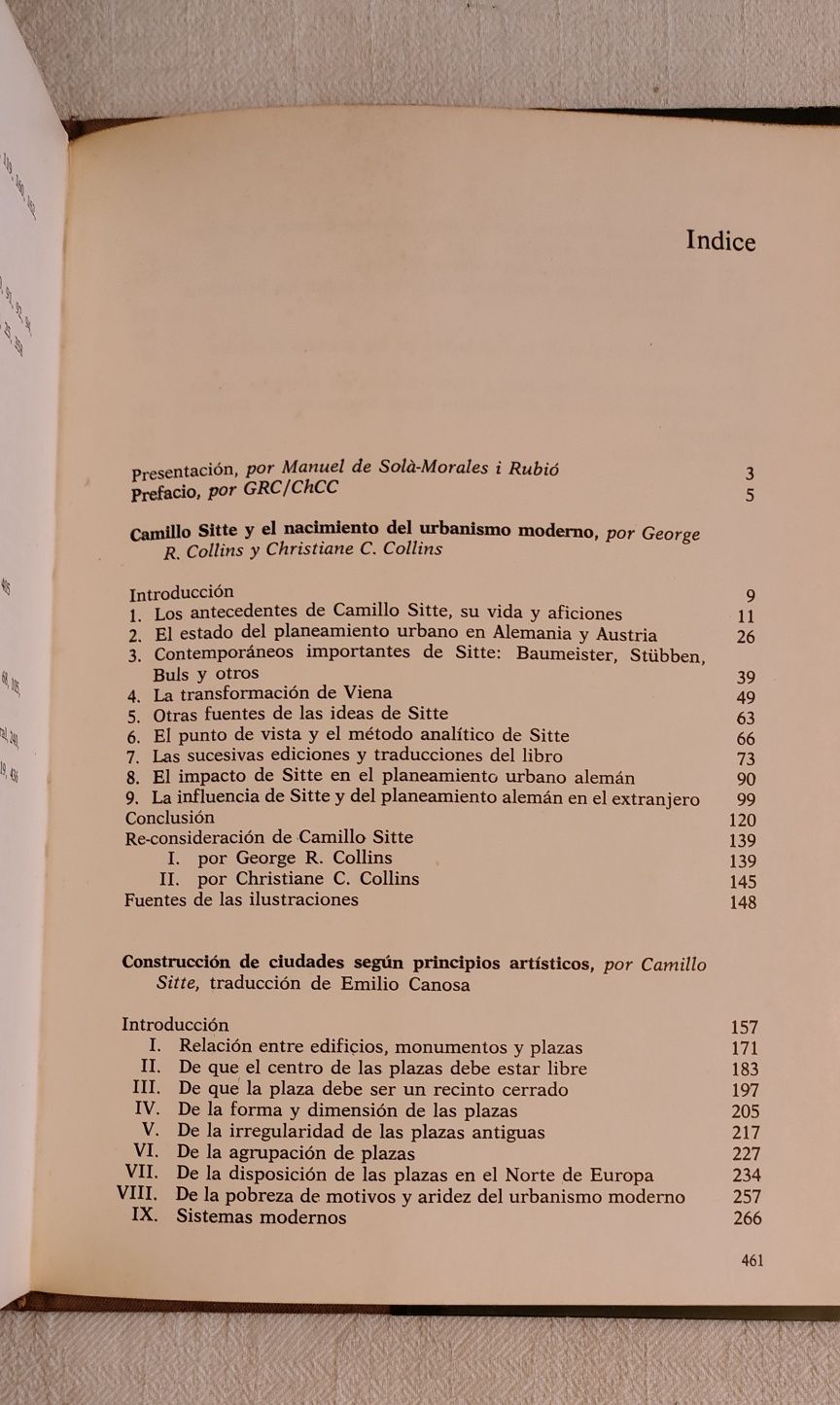 Construcción de ciudades según principios Artísticos/ El Nacimiento de