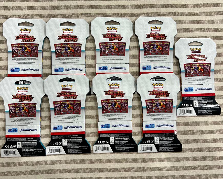 Pokémon Destined Rivals Sleeved Boosters