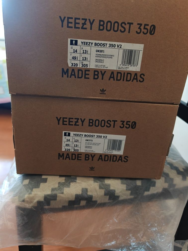 Vendo caixa de yeezy 350.