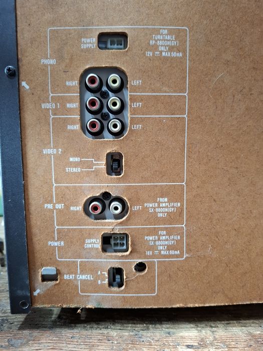 Aparelho Sharp system 8800