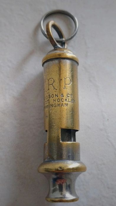 Apito Inglês da Segunda Guerra Mundial ARP