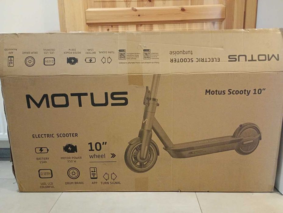 Motus Scooty 10 gen 6 NOWA 2 lata gwarancji