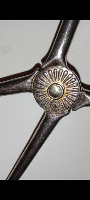 Pinça de Salada Vintage Banhada a Prata EP ZINC ITALY