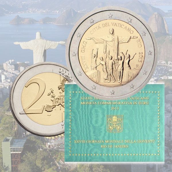 Moedas Comemorativas 2€ Vaticano