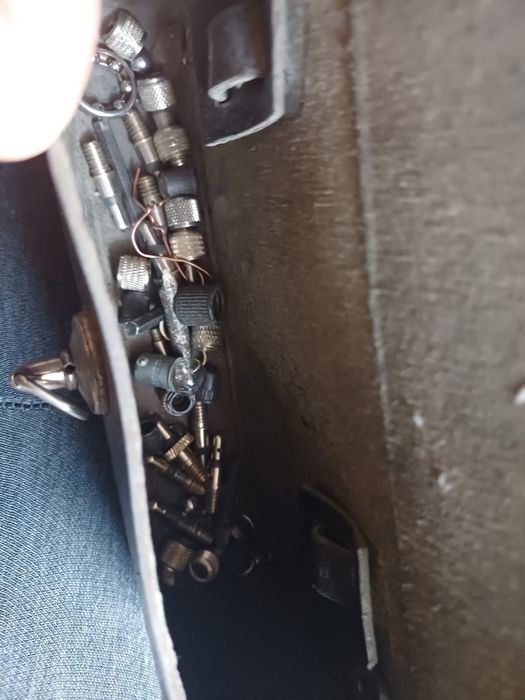 Torebka USSR ZSRR rowerowa na klucze PRL staroć antyk