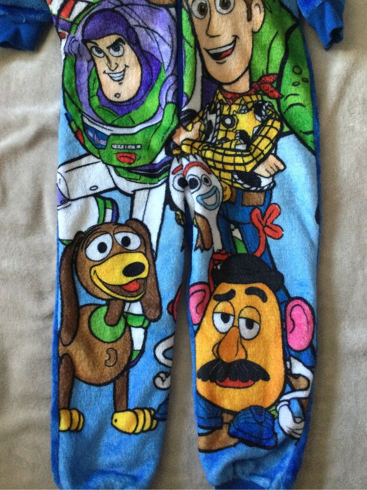 Polarowy kombinezon z kapturem Toy story 4 roz. 104/110