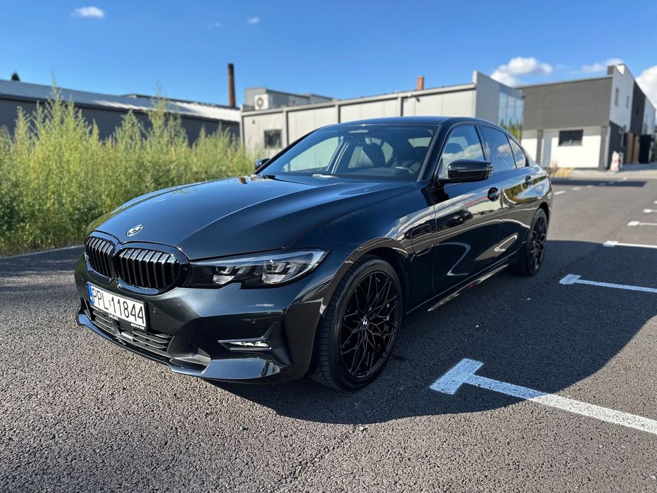 BMW Seria 3 330e, 292 konie, Pełne ASO, hybryda, Full ShadowLine