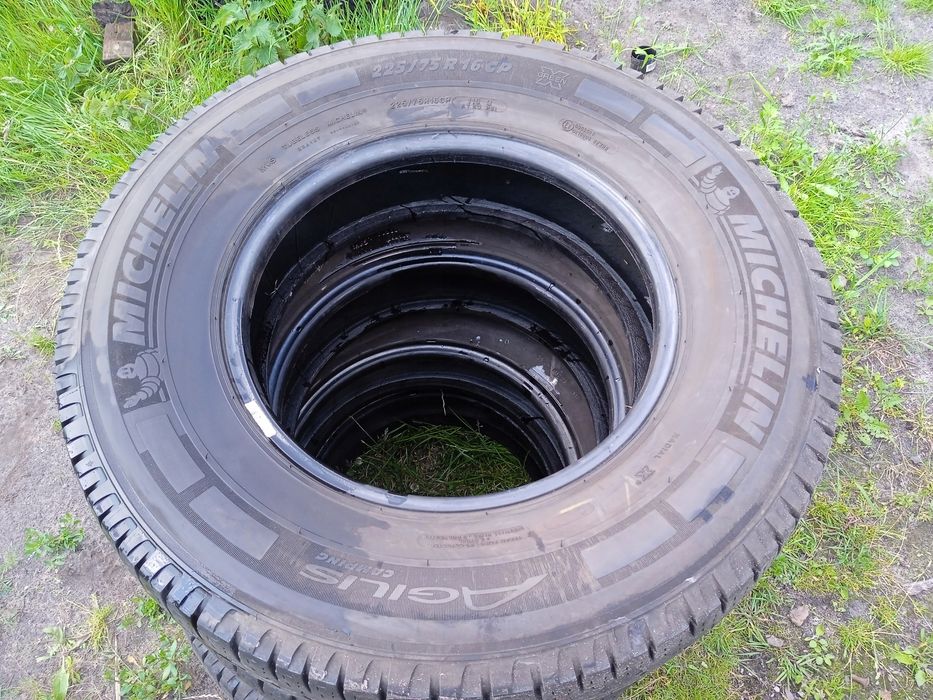 opony opona letnia michelin agilis camping 225/75 r16 cp 116q 2018r 7m