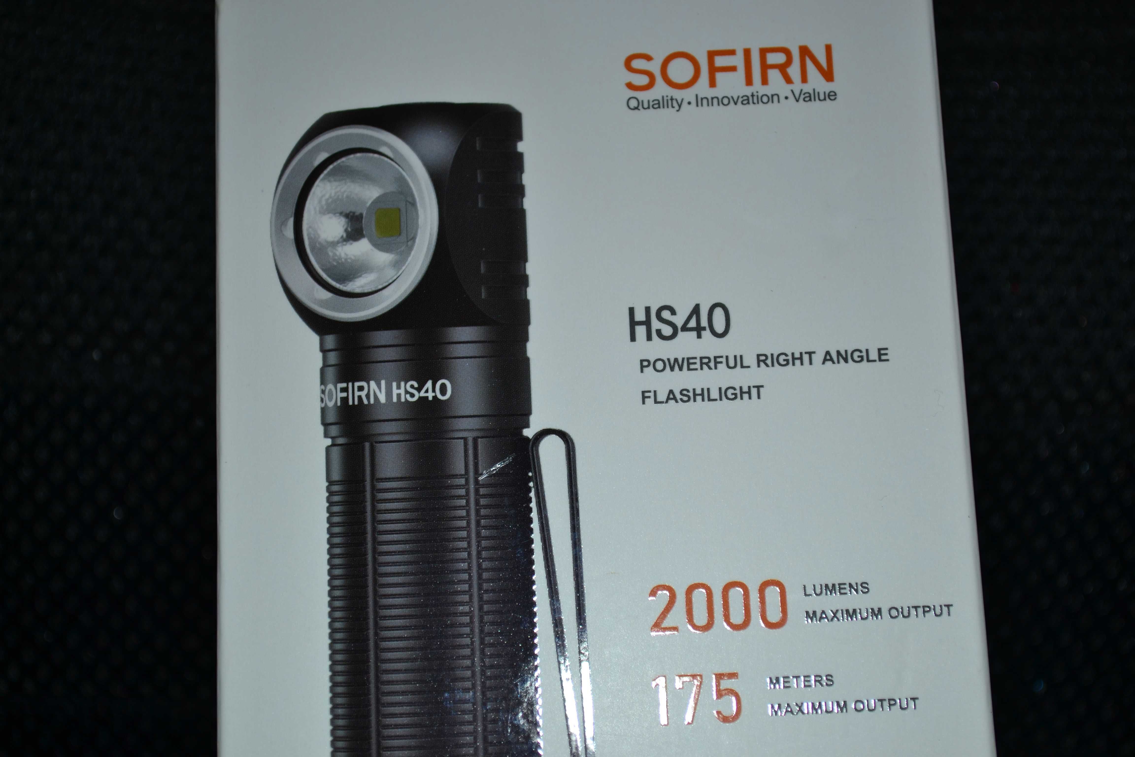 Ліхтар фонарь Sofirn H25S /HS40 / SP40/sc18/sc31