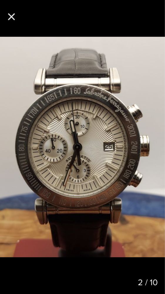 Relógio Salvator Ferragamo Chrono aut.