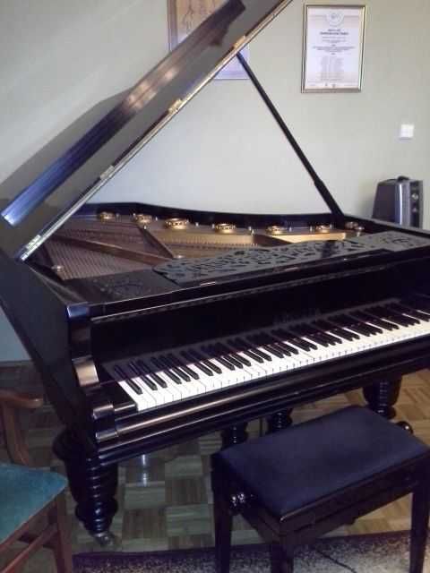 Fortepian gabinetowy J. BECKER (St. Petersburg), ok. 1900 r