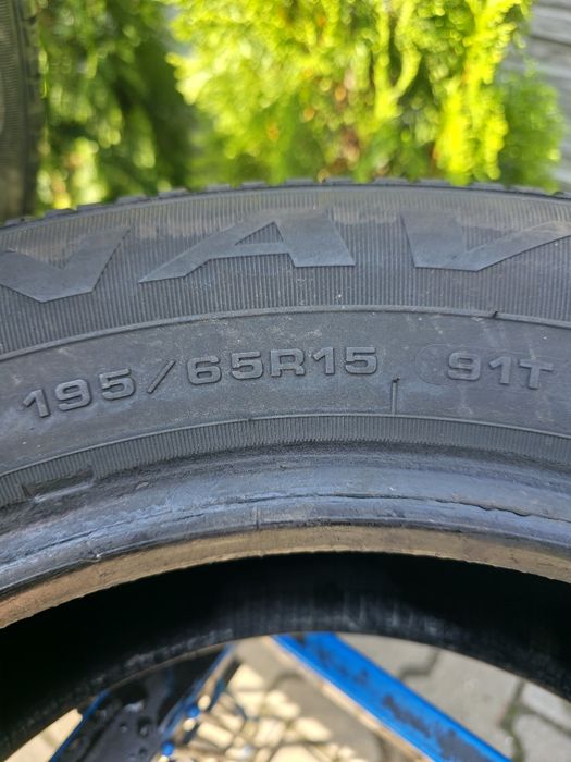 4szt całoroczne 195/65-15 Dębica ~7.5mm