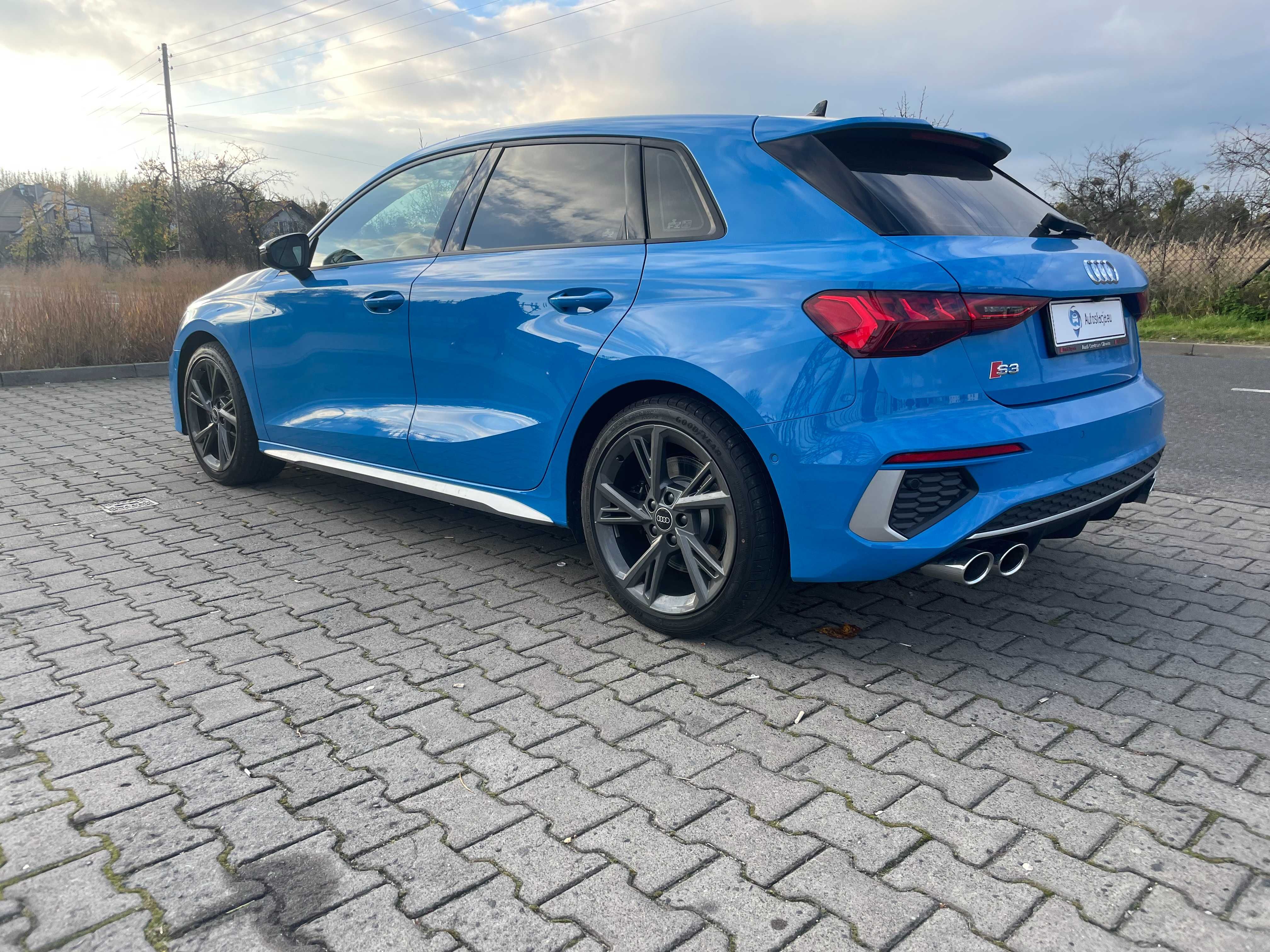 Audi S3 HATCHBACK 310KM wynajem długoterminowy z wykupem BEZ BIK