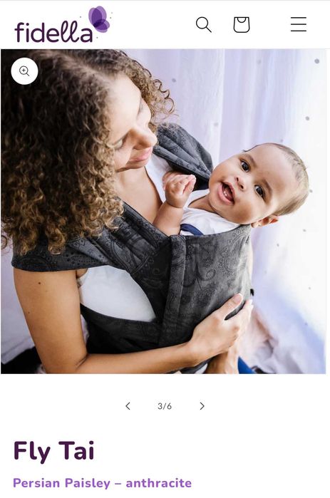 Fly Tai Mei Tai - Sling Fidella Todler