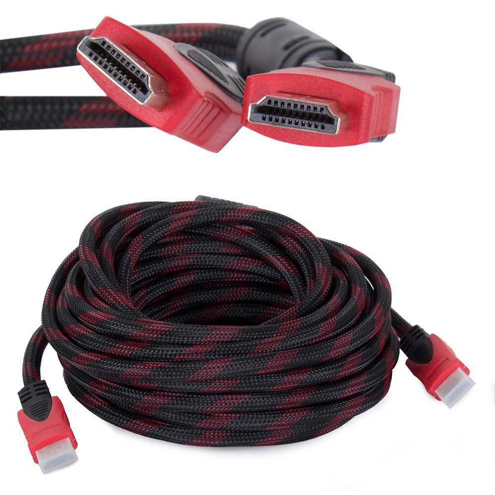 Kabel przewód HDMI 1.4 4K 3D UHD 10m miedź 48 bit 13134