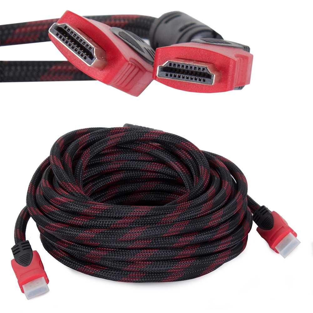 Kabel przewód HDMI 1.4 4K 3D UHD 10m miedź 48 bit